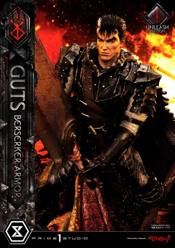 Prime 1 Studio Ultimate Premium Masterline Berserk Guts, Berserker Armor Unleash Edition Deluxe Version(4582535948553)(4582535948553)