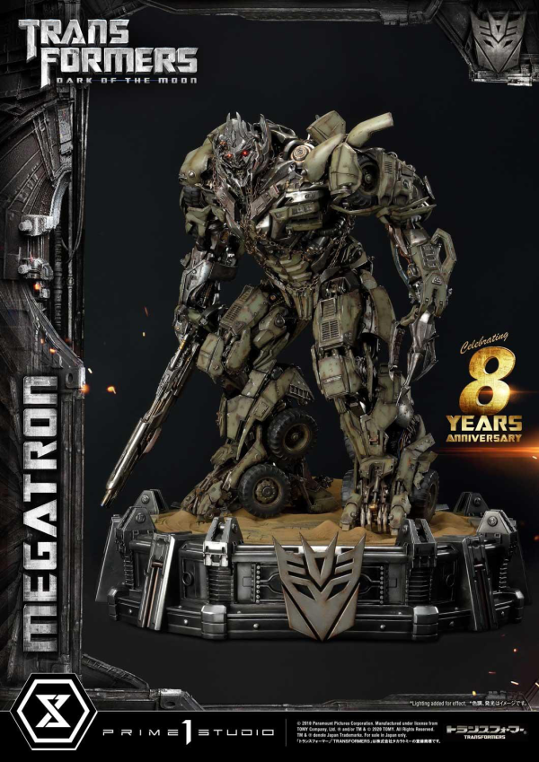 Prime 1 Studio Museum Masterline Transformers: Dark of the Moon (Film) Megatron EX Bonus Version(4582535944968)(4582535944968)