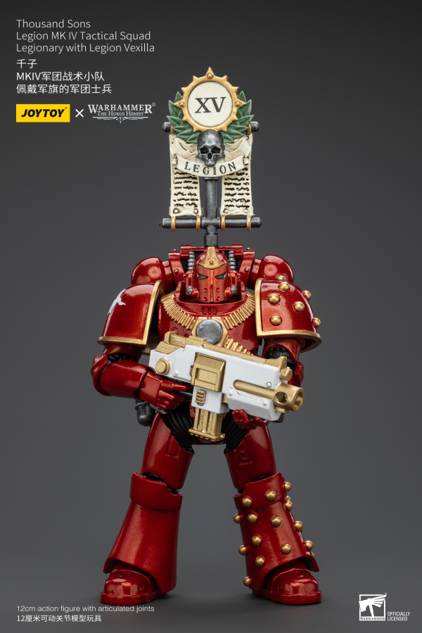 Joy Toy Thousand Sons Legion MK IV Tactical Squad Legionary with Legion Vexilla