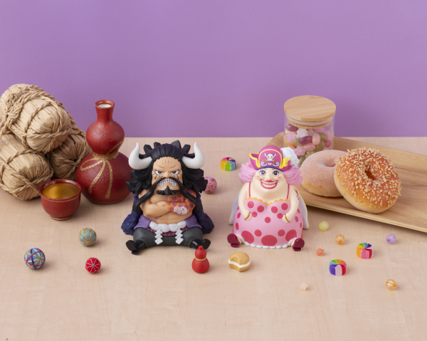 MegaHouse Lookup ONE PIECE Kaido the Beast＆ Big Mom Set 【with gourd＆semla】 | 4535123838729