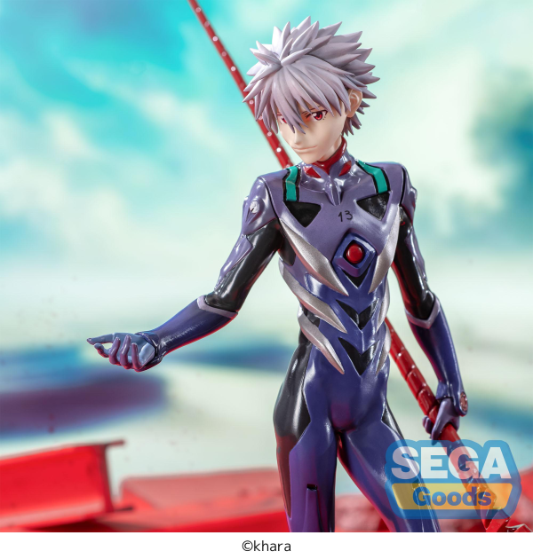 SEGA Luminasta EVANGELION: 3.0+1.0 Thrice Upon a Time Kaworu Nagisa x Spear of Longinus(4582733448176)(4582733448176)