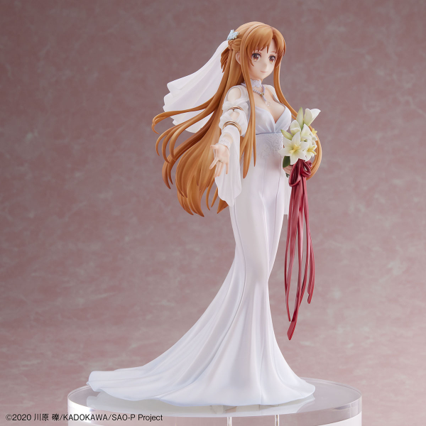 Design COCO Sword Art Online Asuna Wedding Ver. 1/7 Complete Figure | 4595643112198