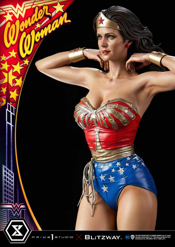 Prime 1 Studio Museum Masterline Wonder Woman 1975 (TV Series) Wonder Woman Bonus Version(4580708033136)(4580708033136)