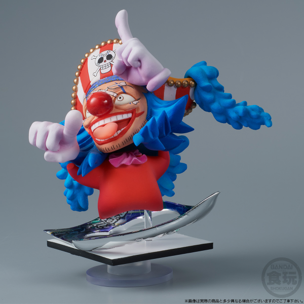 BANDAI One Piece Niformation Tsukuru Figure Buggy "One Piece", Bandai Shokugan Niformation(4570117923128)(4570117923128)