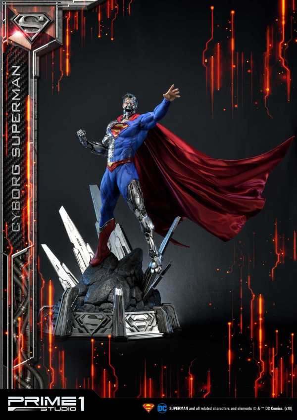 Prime 1 Studio Museum Masterline Superman (Comics) Cyborg Superman EX Version(4562471908019)(4562471908019)