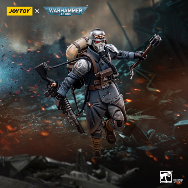 JOYTOY Astra Militarum Death Korps of Krieg Veteran Squad Guardsman | 6973130372665