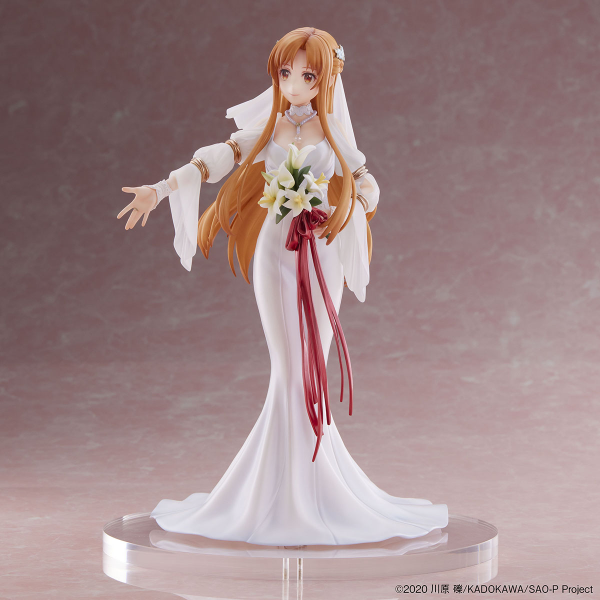 Design COCO Sword Art Online Asuna Wedding Ver. 1/7 Complete Figure | 4595643112198