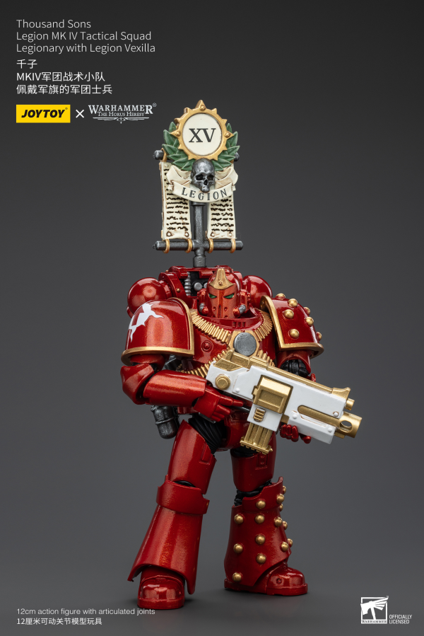Joy Toy Thousand Sons Legion MK IV Tactical Squad Legionary with Legion Vexilla
