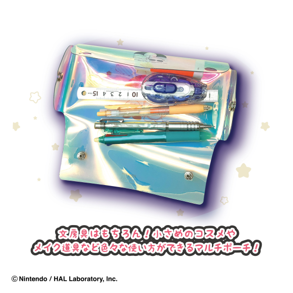 Kirby's Dream Land Clear Aurora Pouch | 4580683625272