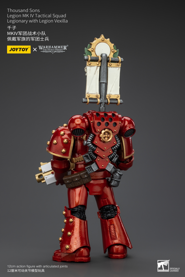 Joy Toy Thousand Sons Legion MK IV Tactical Squad Legionary with Legion Vexilla