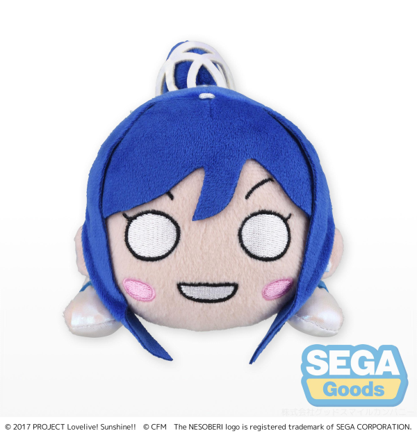 SEGA NESOBERI (Lay-Down) "Love Live Sunshine x Hatsune Miku" Plush "Kanan Matsuura" (S)