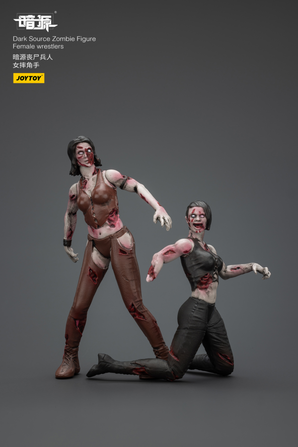 JOYTOY Dark Source Zombie Figure Female wrestlers(6927054401581)