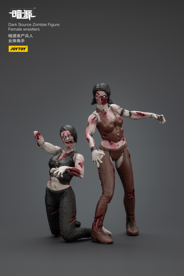 JOYTOY Dark Source Zombie Figure Female wrestlers(6927054401581)