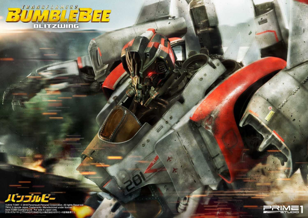 Prime 1 Studio Museum Masterline Transformers: Bumblebee (Film) Blitzwing EX Version(4562471908088)(4562471908088)
