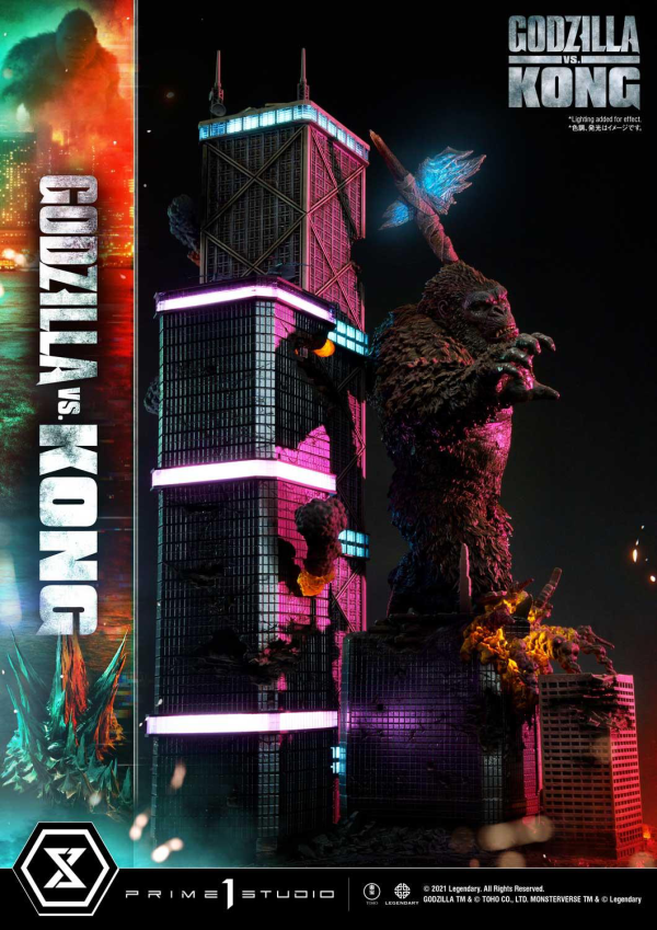 Prime 1 Studio Ultimate Diorama Masterline Godzilla vs Kong (Film) Godzilla VS Kong Final Battle(4580708032993)(4580708032993)