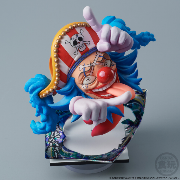 BANDAI One Piece Niformation Tsukuru Figure Buggy "One Piece", Bandai Shokugan Niformation(4570117923128)(4570117923128)
