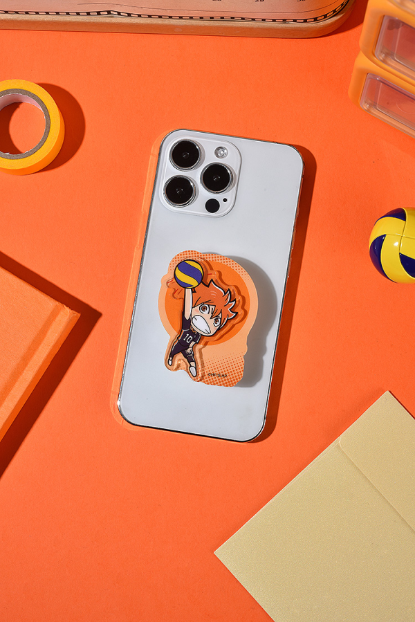 Haikyu Acrylic Smartphone Grip Shoyo Hinata | 4580590186835