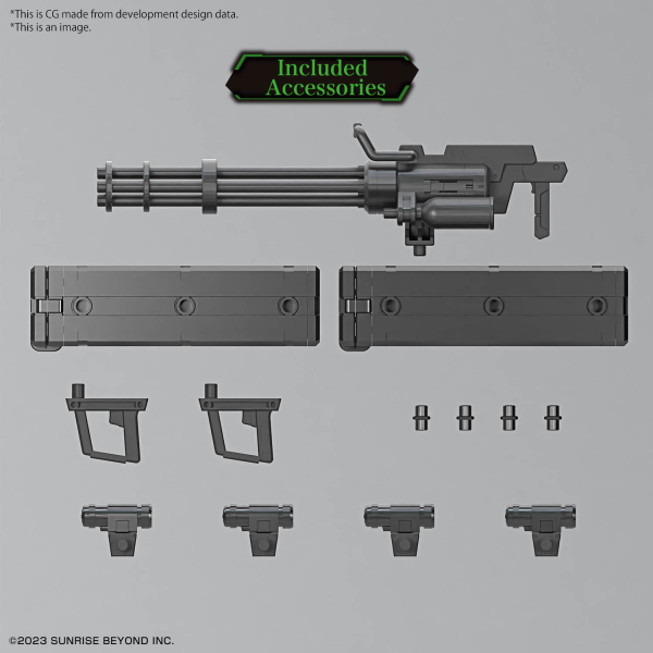 BANDAI Hobby HG 1/72 AMAIM Warrior at the Borderline Weapon Set8(4573102663870)(4573102663870)