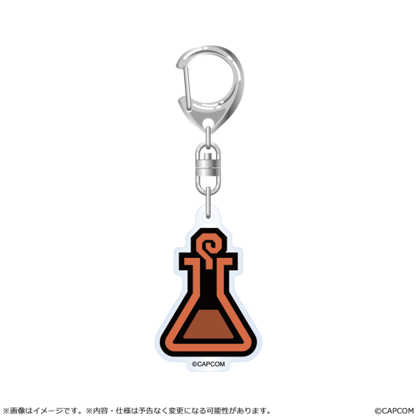 CAPCOM Monster Hunter Wilds Item icon Acrylic Keychain | 4976219135498