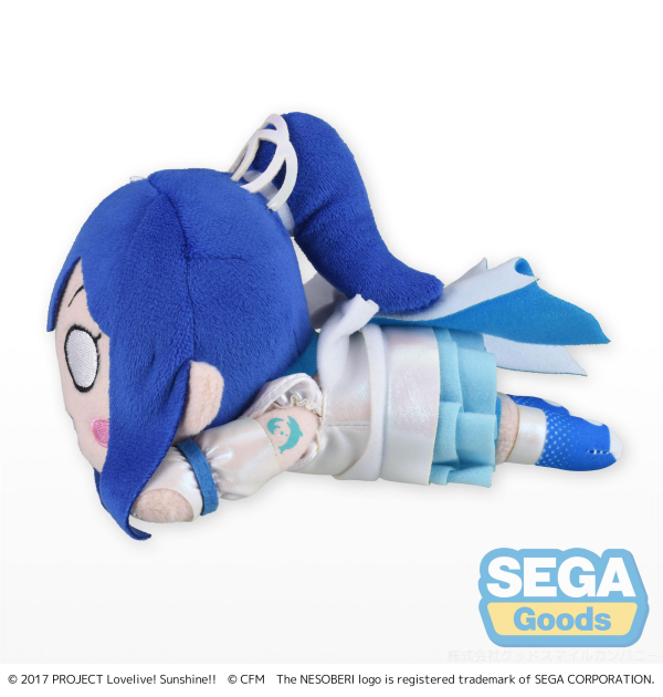 SEGA NESOBERI (Lay-Down) "Love Live Sunshine x Hatsune Miku" Plush "Kanan Matsuura" (S)