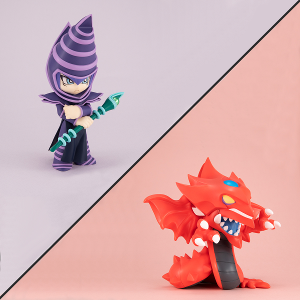 MegaHouse MEGATOON Yu-Gi-Oh Duel Monsters  Dark Magician＆Slifer the Sky Dragon set 【with gift】 | 4535123840517