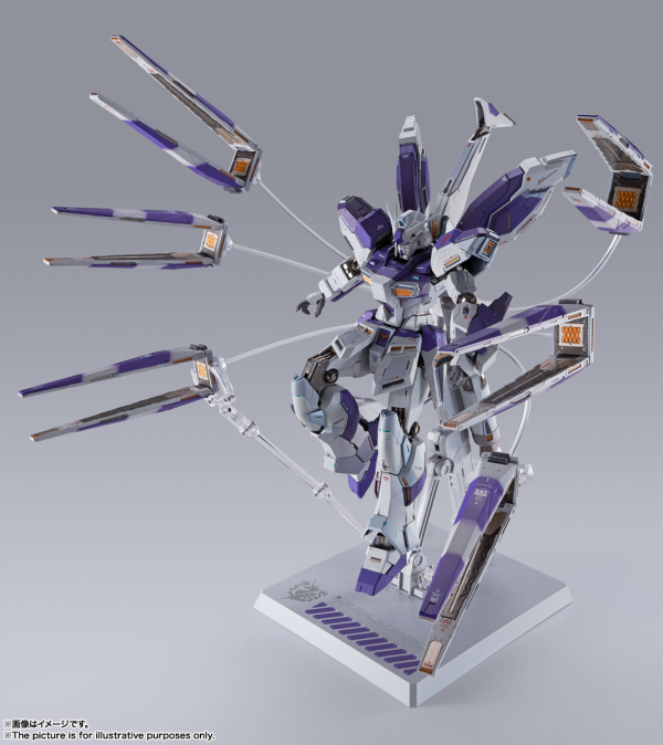 BANDAI Tamashii Hi-Nu GUNDAM Mobile Suit Gundam Char's Counterattack: Beltorchika's Children, Bandai Spirits Metal Build(4573102629968)(4573102629968)
