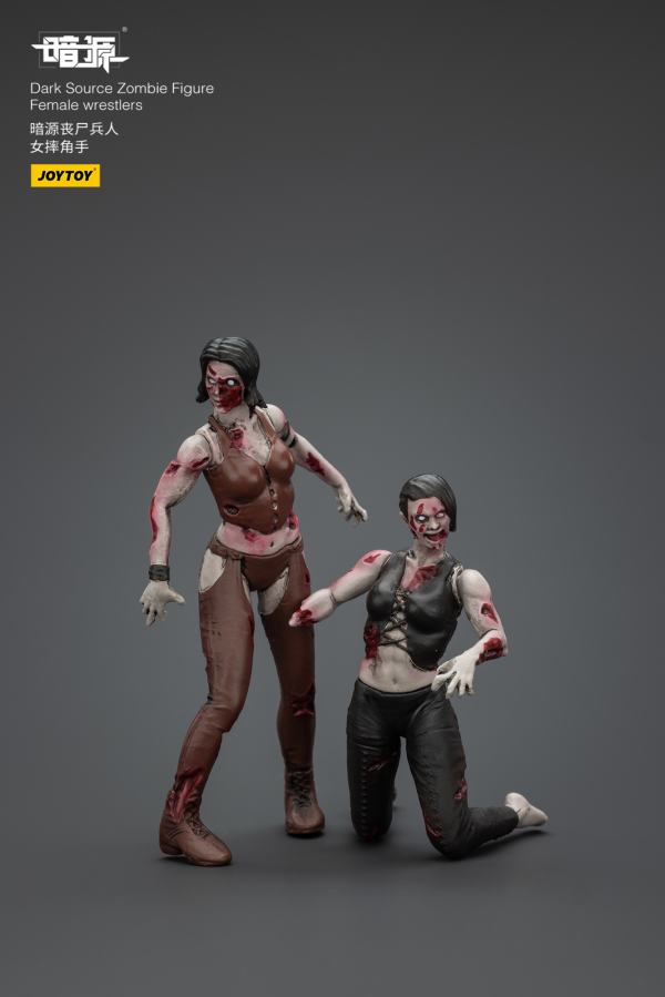 JOYTOY Dark Source Zombie Figure Female wrestlers(6927054401581)