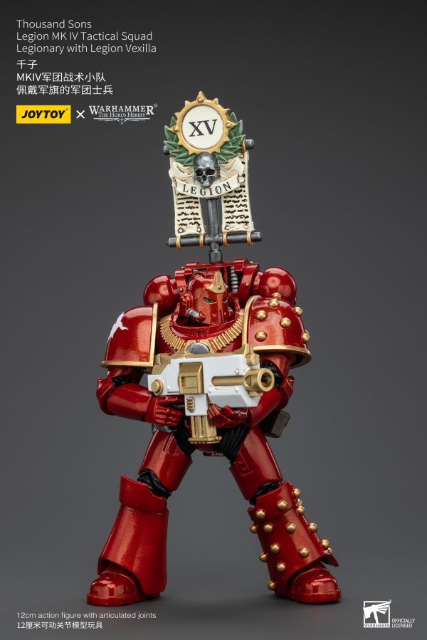 Joy Toy Thousand Sons Legion MK IV Tactical Squad Legionary with Legion Vexilla