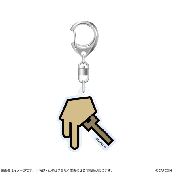 CAPCOM Monster Hunter Wilds Item icon Acrylic Keychain | 4976219135498