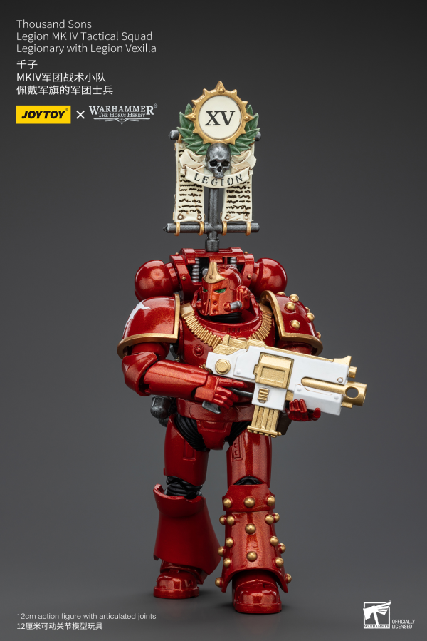 Joy Toy Thousand Sons Legion MK IV Tactical Squad Legionary with Legion Vexilla