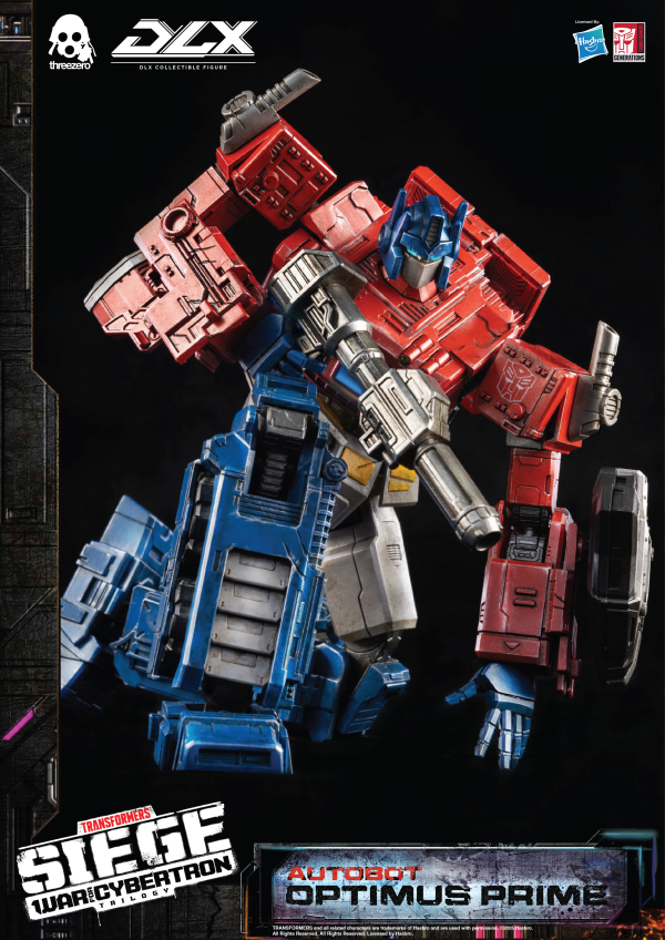 threezero Transformers: War for Cybertron Trilogy - DLX Optimus Prime | 4895250816343