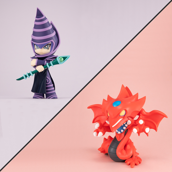 MegaHouse MEGATOON Yu-Gi-Oh Duel Monsters  Dark Magician＆Slifer the Sky Dragon set 【with gift】 | 4535123840517