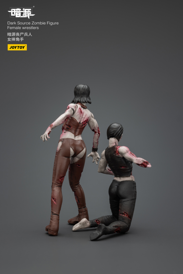 JOYTOY Dark Source Zombie Figure Female wrestlers(6927054401581)