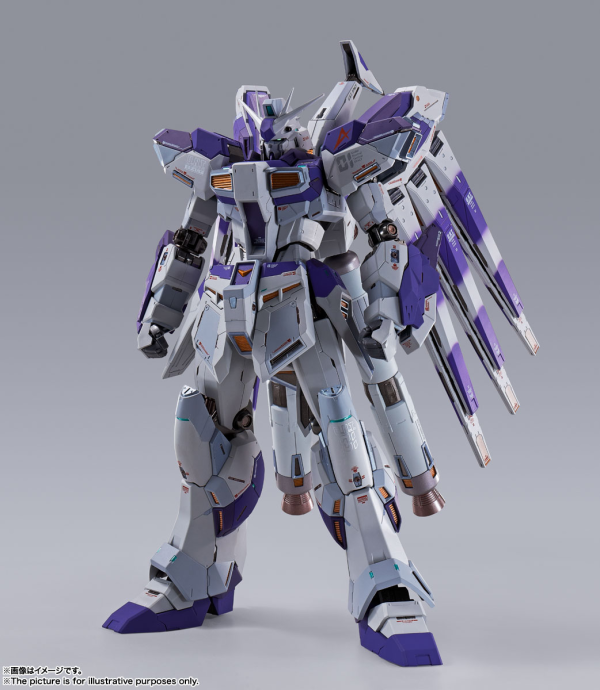 BANDAI Tamashii Hi-Nu GUNDAM Mobile Suit Gundam Char's Counterattack: Beltorchika's Children, Bandai Spirits Metal Build(4573102629968)(4573102629968)