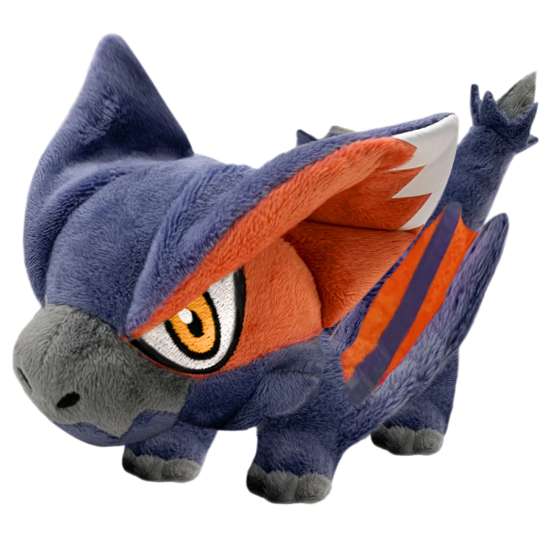 CAPCOM [Repeat Sales]Monster Hunter Chibi-Plush Nargacuga | 4976219129169
