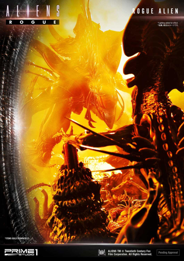 Prime 1 Studio Premium Masterline Aliens (Comics) Rogue Alien Battle Diorama EX Version(4582535944852)(4582535944852)