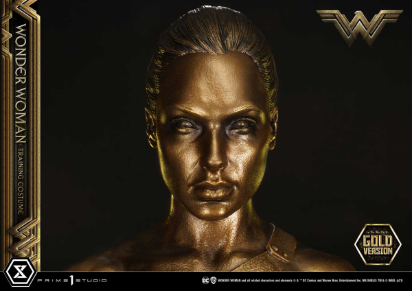 Prime 1 Studio Museum Masterline Wonder Woman (Film) Wonder Woman Training Costume Gold Version(4580708041179)(4580708041179)