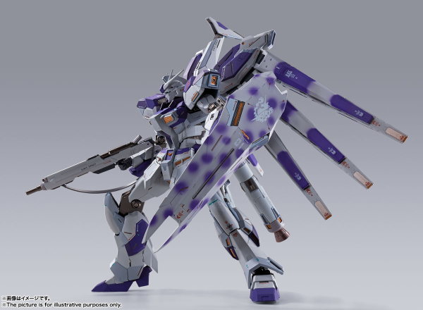 BANDAI Tamashii Hi-Nu GUNDAM Mobile Suit Gundam Char's Counterattack: Beltorchika's Children, Bandai Spirits Metal Build(4573102629968)(4573102629968)