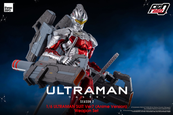 Three Zero FigZero 1/6 ULTRAMAN SUIT Ver7 (Anime Version) Weapon Set | 4897056209787