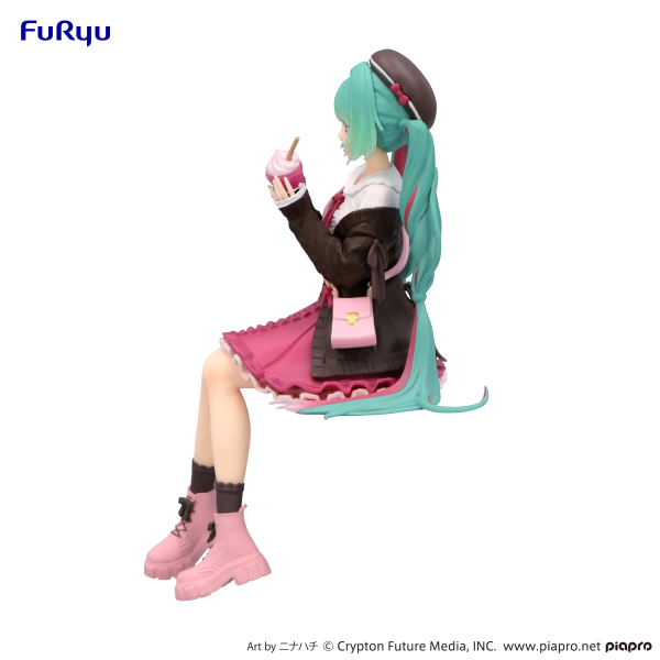 Hatsune Miku　Noodle Stopper Figure -Autumn Date Pink Color ver.-