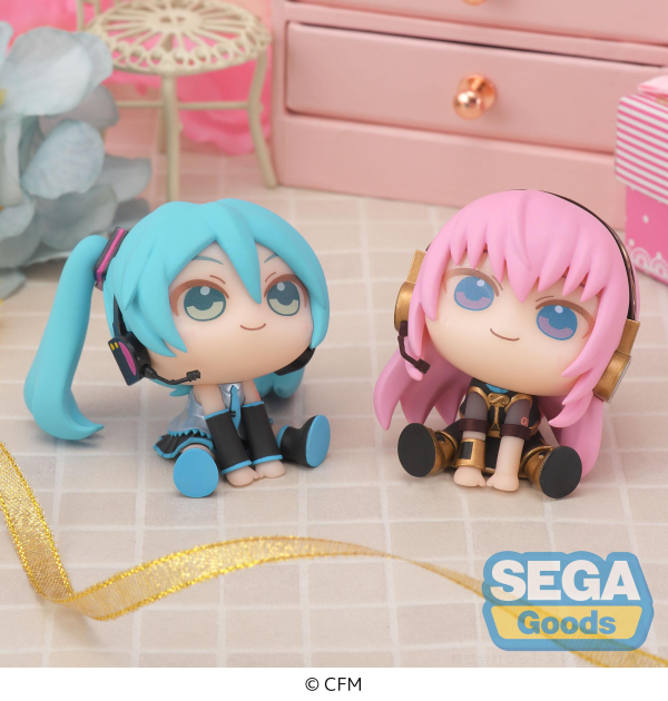 SEGA QyuruMe "Hatsune Miku" Series Mini Figure "Hatsune Miku & Megurine Luka" (EX) | 4580779539582