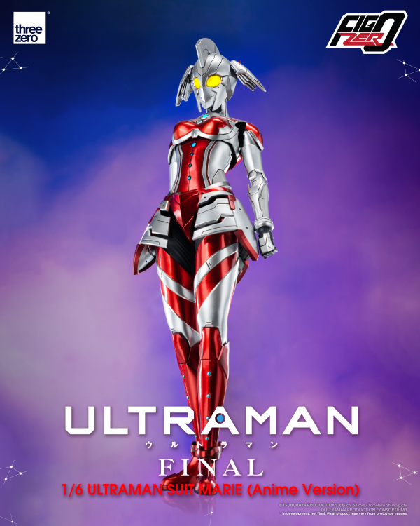 Three Zero FigZero 1/6 ULTRAMAN SUIT MARIE (Anime Version) | 4895250806979