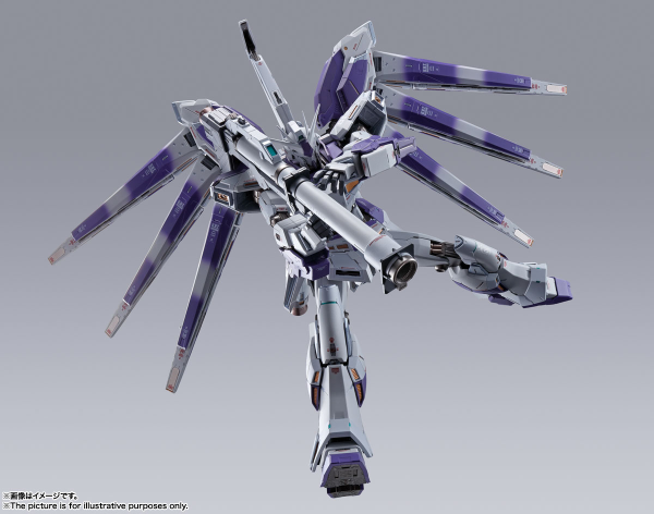 BANDAI Tamashii Hi-Nu GUNDAM Mobile Suit Gundam Char's Counterattack: Beltorchika's Children, Bandai Spirits Metal Build(4573102629968)(4573102629968)