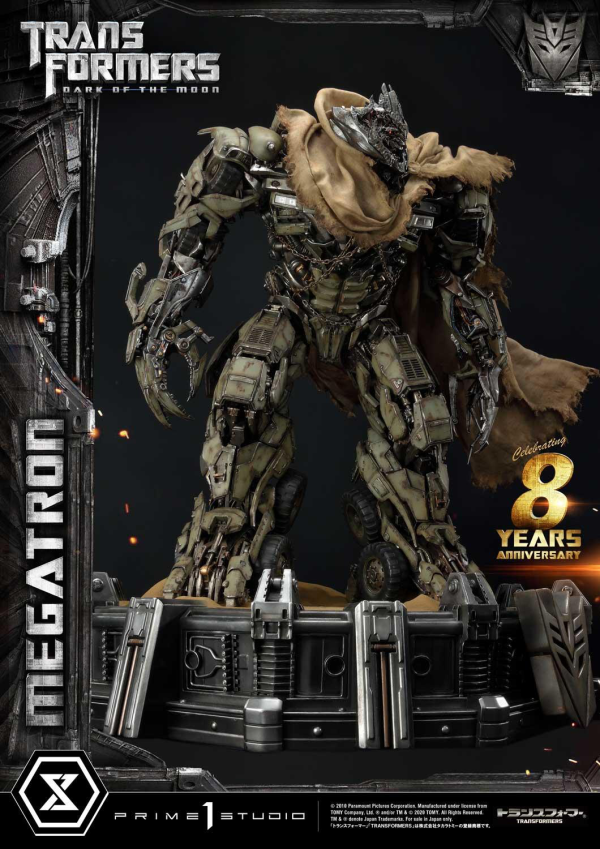 Prime 1 Studio Museum Masterline Transformers: Dark of the Moon (Film) Megatron EX Bonus Version(4582535944968)(4582535944968)