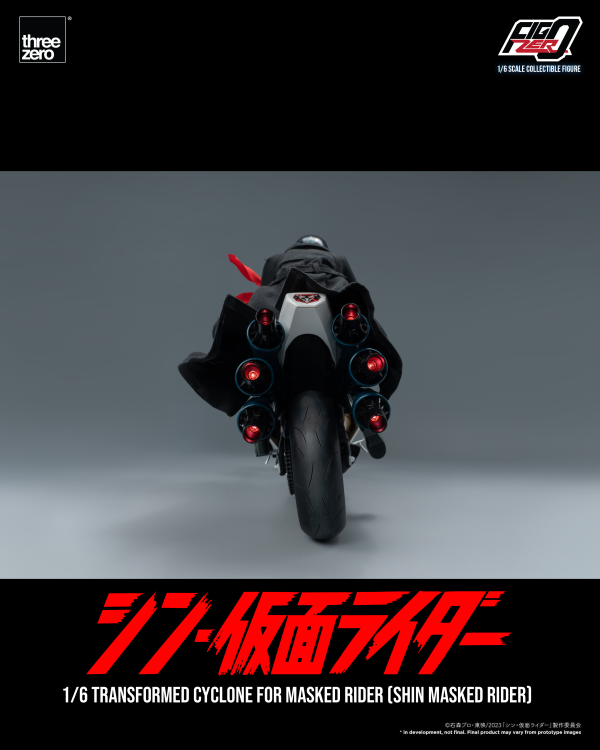Three Zero FigZero 1/6 Transformed Cyclone for Masked Rider (SHIN MASKED RIDER) | 4895250807563