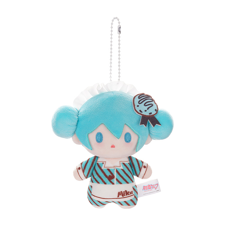 Character Vocal Series 01: Hatsune Miku Crêpe Mascot Keychain A | 4580416929677