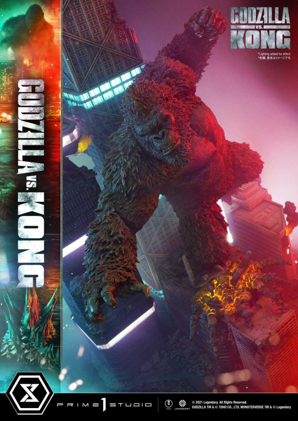 Prime 1 Studio Ultimate Diorama Masterline Godzilla vs Kong (Film) Godzilla VS Kong Final Battle(4580708032993)(4580708032993)
