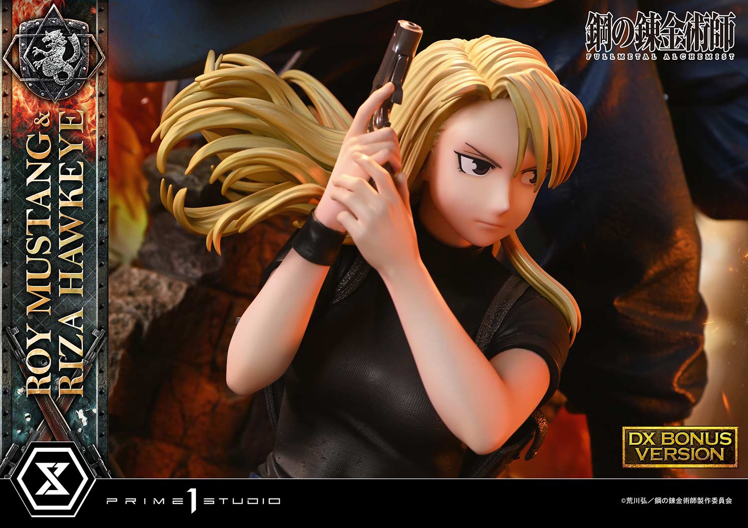 Concept Masterline Fullmetal Alchemist Roy Mustang &amp; Riza Hawkeye DX Bonus Version