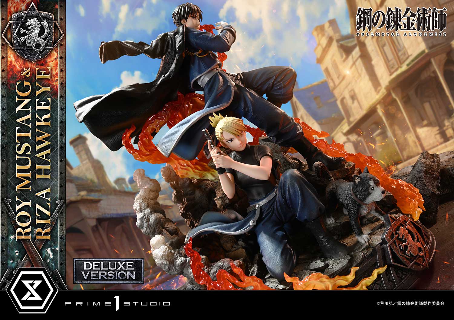Concept Masterline Fullmetal Alchemist Roy Mustang &amp; Riza Hawkeye DX Bonus Version
