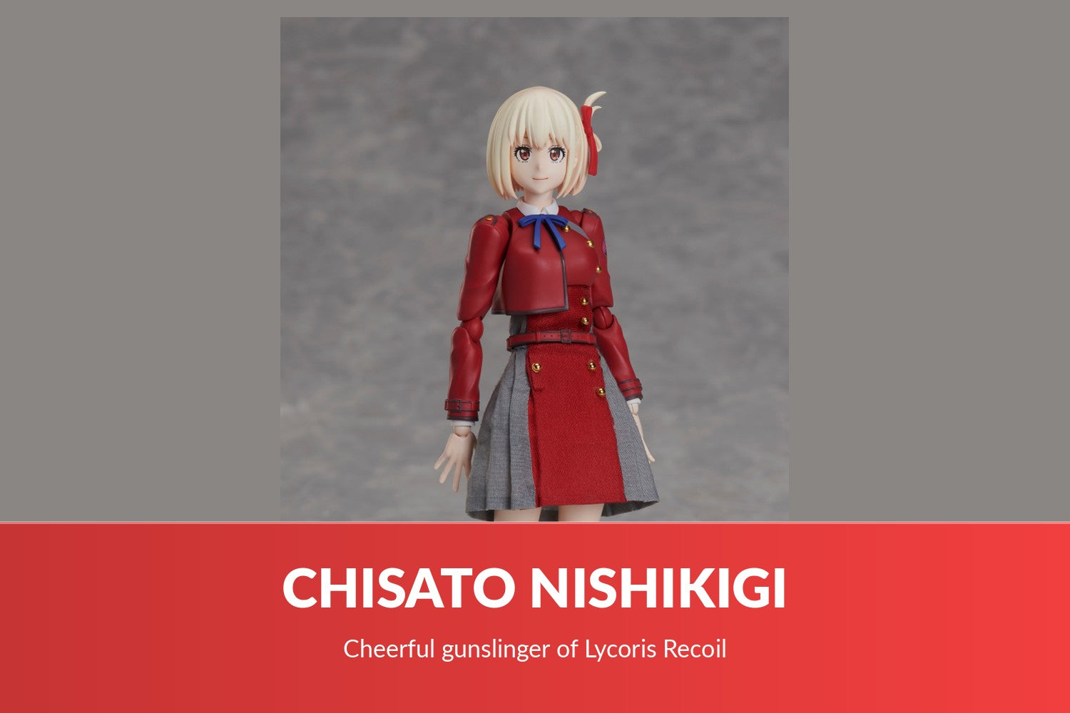 Chisato Nishikigi Lycoris Recoil figures and collectibles